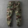 Men's Pants Fashion Streetwear High Quality Cargo Pant Spring Autumn Tactical Trousers Military Camouflage Army