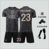 Mbappe No Paris Jersey Designer Set Away Dembele Li Gangren Mouani