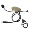 Tactical Headset Accessories Microphone Kit for Howard Leight Impact Sports Shooting Headphone with Tactical U94 PTT for Baofeng