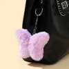 Keychains mignons en peluche pendante pendentif porte-clés de trousque féminine filles soft poupée charmes pour le sac à main de sac à main