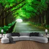 Tapestries Landscape Home Decoration Wall Tapestry Stump Room Hanging Fabric Floral Decor Vintage Bedroom THE Sun Through Tree