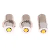 Pour P13.5S BA9S Base 3W Lights Lights Bulbes High Bright DC 6-24V 3-12V Bulbes de remplacement 300lm Blanc de lampe de poche blanche / chaude