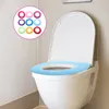 Крышка сиденья туалета 9 ПК не пушистые полоски всплески