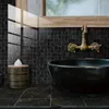 Hintergrundbilder 10 PCs Aufkleber Mosaikfliesen für Badezimmer Backsplash Dekorieren Sie Hintergrund dekorativen Pool