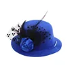 Abbigliamento per cani Mini Cappelli per animali domestici graziosi Cappelli di pollo Capo di piuma DECORAZIONE FASCIE PER PROPPO POGRAFICI PROPPIO DI POPGGIO