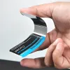 1-5pcs téléphone mobile Curbe Curbe Spudger Spudger ouvrir des outils de carte de cartes ultra minces de téléphone mobile flexible Désassement en acier métal