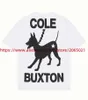 Męskie koszulki Pet Dog Print Cole Buxton T-Shirt Men Men Casual 1 1 Wysokiej jakości koszulka TEE TEE CB J240402