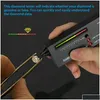 Testers Measurements Portable High Accuracy Professional Diamond Tester Gemstone Selector Ll Jeweler Tool Kit Led Indicator Test Pen D Ottno