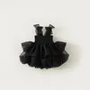 Milancel Yaz Kızları Giyim Moda Çocuk Giyim Çocuk Performansı Prenses Bow Fluffy Mesh Elbiseler 240403
