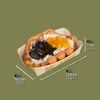 Fiori decorativi 1 pezzo Simulazione Egg Bubble Waffle Modello realistico Puff Cream Cake Display Prop