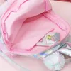 School Tassen Purse Backpack Color Solid Hit Travel Bag Student Girl Crossbody Women Mini For Girls