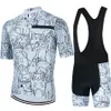 Cyklopedia Mens半袖ジャージーセットRopa Ciclismo Hombre Summer Cycling Clothing Triathlon Bib Shortsスーツバイクユニフォーム240320