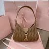 Borsa Hobo di alta qualità Matelasse Nappa in pelle MANTA SPECCHIO Specchio di qualità Cucca a mano in pelle vera per le donne con spalla con scatola con scatola