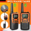 Talkie 2pcs walkie talkie 10 км портативные ручные