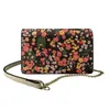 Shoulder Bags Flower Pattern Printing Handbag Luxury Designer Small Crossbody Women Trend Purse PU Leather Westie For