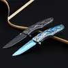 New Arrival A6715 High Quality Assisted Flipper Folding Knife 8Cr13Mov Drop Point Blade Stainless Steel Handle Outdoor Camping Hiking Fishing EDC Pocket Knives