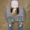 犬のキャリアキャリア旅行のための屋外子猫拡張可能な航空会社承認済みソフトサイド洗えるペットバッグ