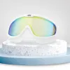 Goggles Swimming Adult Swimming Goggles Frame avec un bouchon d'oreille étanche anti-brouillard verres de natations plage masque pour les yeux hommes femmes