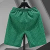 Designer de tamanho grande Puff Shorts soltos Homens Mulheres letra imprimir calça calça de moda de calça curta