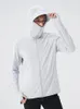 Summer Upf 50 UV Sun Protection Skin Coats Men Ultralight Sportswear Hooded Outwear Windbreaker Casual Jackets 240401