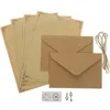 Geschenkwikkeling 2 Sets Blanke reizigers Notebook invoegen pagina diy ansichtkaart woord notebooks verpakking envelopbrief