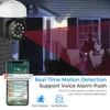 Andere CCTV-Kameras 2K Tuya Wireless Outdoor-Kamera 4x Zoom Überwachungskameras mit WLAN 2-Wege-Audio-IP-Kamera für Smart Home Security Protection Y240403