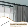 Douche gordijnen gordijnstaafpaal zonder boren uitbreidbare staaf rail zwarte stropdas woning spanning hanger kast
