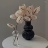 Vases Vase de fleurs pour la table de table Decoration Salon Verre Fleur Ornements de bureau