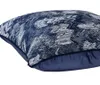 Yastık moda mavi geometrik dekoratif atış yastık/almofadalar kılıfı 45 50 Avrupa vintage tasarım kapağı ev dekorasyon