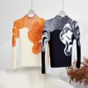 Miyake Runway Двух частей набор женского цветочного принта Высокий эластичный пуловер футболки плиссированные длинные юбки костюм женский наряды 240319
