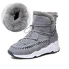 Wanderschuhe 2024 Damen Wlaking High-Top-Schneestiefel Outdoor-Sport Baumwoll-Sneaker für Frauen Junges Mädchen Größe EU35-39