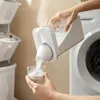 Bottiglie di stoccaggio 1pc Disternitore detersivo ermetico Scatola polvere Clear Washing Liquid Contenir with Lids Jar