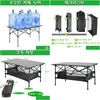 Gear Storage And Maintenance Furnishings Outdoor Folding Table Portable Cam Picnic Tralight Field Car Barbecue Lightweight Drop Delive Otvqs