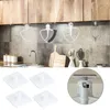 Kitchen Storage 4pcs/6pcs Flex Edge Beater Fixed ABS Display With Screws Stand Mixer Attachment Holder Tools Space Saving