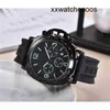 Top Clone Men Sports Assista Panerais Luminor Movimento automático Top Brand Watch Men Silicone Watchwatch Relogio