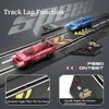 Childrens Electric Railcar Double Remote Control Racing Track 143 RC Car Model 181m Super Long Boys Giocate per giocattoli 240327