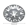 20/50st Metal Heat Shield Clips -tvättmaskiner avgassköldklipp Nuttvättar för VW T4 T5 Golf Polo MK3 MK4 MK5 N90796501