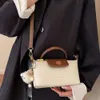 2024 Maillard 스타일 패션 가방 2023 New Womens Crossbody 만두 가방 가을 겨울 지갑 및 핸드백 고급 디자이너 미니 가방