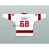 GDSIR Custom White Reilly 68 Letterkenny Irish Alternate Hockey Jersey New Top Ed S-M-L-XL-XXL-3XL-4XL-5XL-6XL