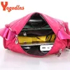 TOTES YOGODLNS Oxford Waterproof Waterbroof Bag Women Casual Crossbody Multifunkcja torebka zakupowa duża pojemność Wysłannik