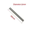 1pc 8mm renkli çiçek reçine doldurma mozaikler pin perçinler bıçak sapı dekoratif malzeme mozaik perçin pirinç tüp uzunluk 60mm