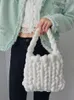 Sacs à crochet de corde pour femmes artisanales acryliques sous-armandisseurs de créateur à tricot à bandoulière y tissé y tricot 240328