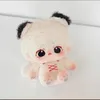 Beperkte 10 cm schattige mini pluche poppenspeelgoed geen attributen kawaii witte puppy katoen knuffels gevulde collectie cadeau 240403