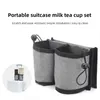 Luggage Travel Cup Holder Free Hand Travel Luggage Drink Bottle Bag Durable Travel Cup Storage Bag Fits All Suitcase Handles