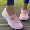 Lässige Schuhe Wohnungen Mesh Frauen Sportplattform gemütliche Loafer Kleider Sneakers 2024 Sommer atmungsaktiven Frauen weiblich