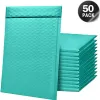 Pens 50pcs/pack Green Poly Bubble Mailers Bubble Poly Mailers Shipping Bag Packaging Self Seal for Small Gift Bubble Envelopes Bags