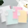 Notebooks 1Pc KOKUYO Loose Leaf Notebook Pastel Cookie New Lambency Series Plaid Ring Binder Notebook Inner Core A5 B5 A4 Diary Plan