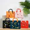 The Orange Guy Casual Waterproof Tote bolsas de bolsas de playa al aire libre Fashion Fashion Eva Bolshed Bag Bags Fit 240402