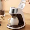 Makerzy kawy 220V 110V 450W 250 ml Kuchnia gospodarstwa domowego Mała przenośna amerykańska maszyna do kawy filtr nawadniający Automatyczny maszyna espresso Y240403