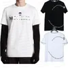 T-shirt pour hommes marque marque de confort décontracté pour hommes masculine marque de conception de manche courte logo pur coton luxe de luxe